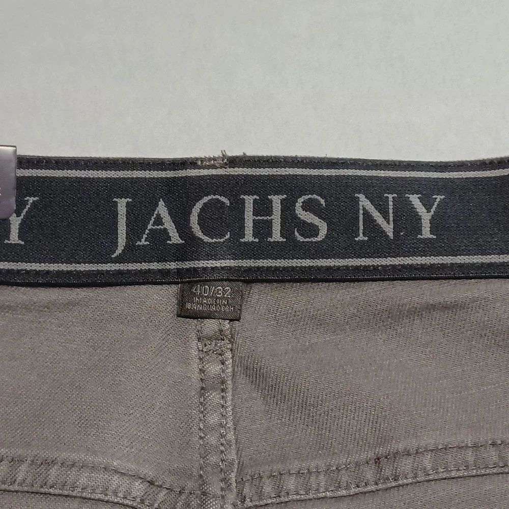 JACHS New York‎ Mens 5 Pocket Denim Pant Grey Straight Fit  40x32 S26A-128-VES